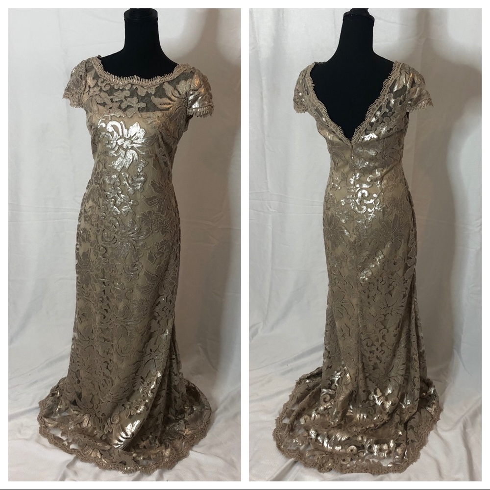 Calvin Klein Sequin Lace Dress
